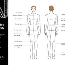 Guide de mesure réalisé par et pour Marius-couture.com, pour la réalisation de vos costumes sur mesure